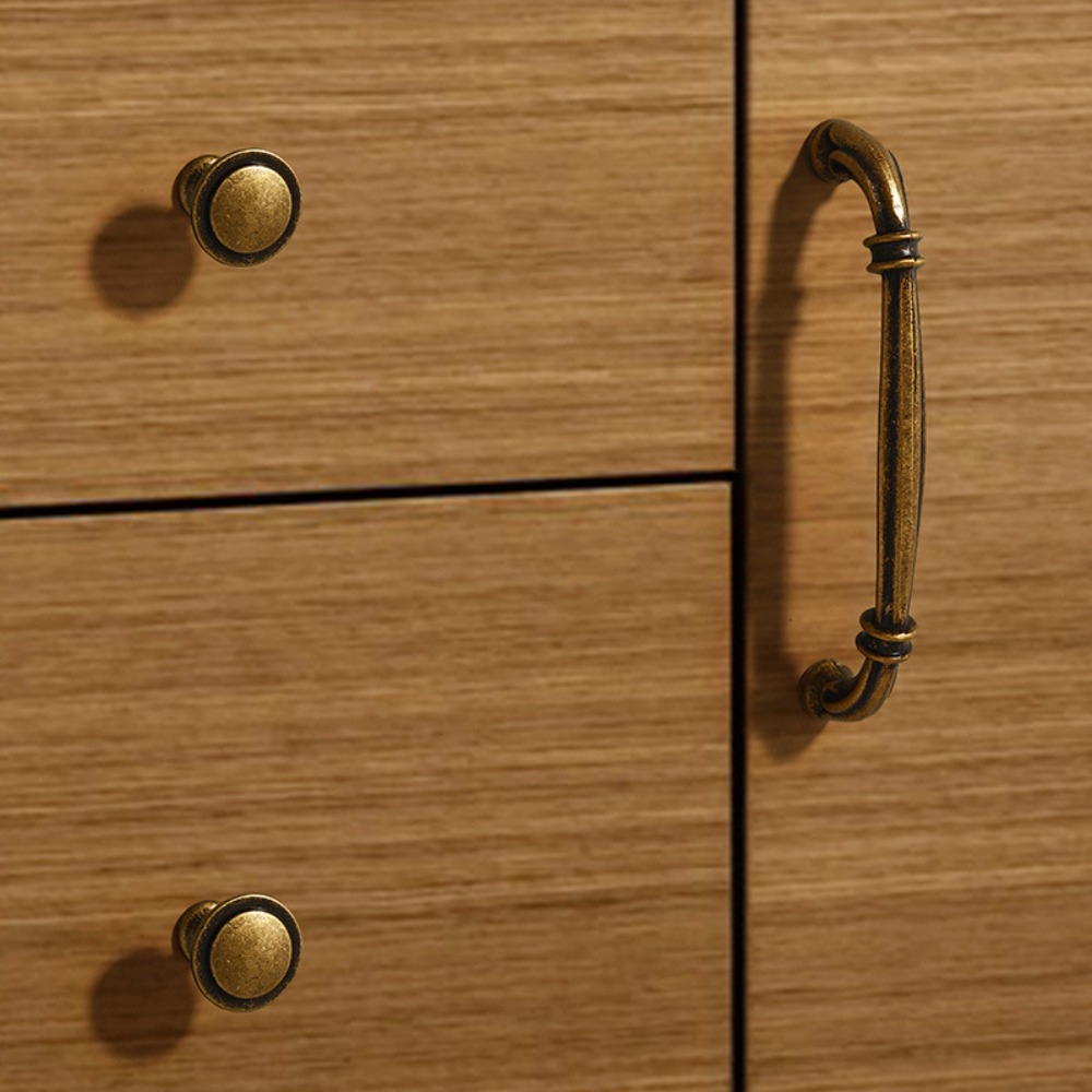 Drawer Pulls Zinc Alloy Vintag - Vintage Furniture Hardware Pulls 评论和价格