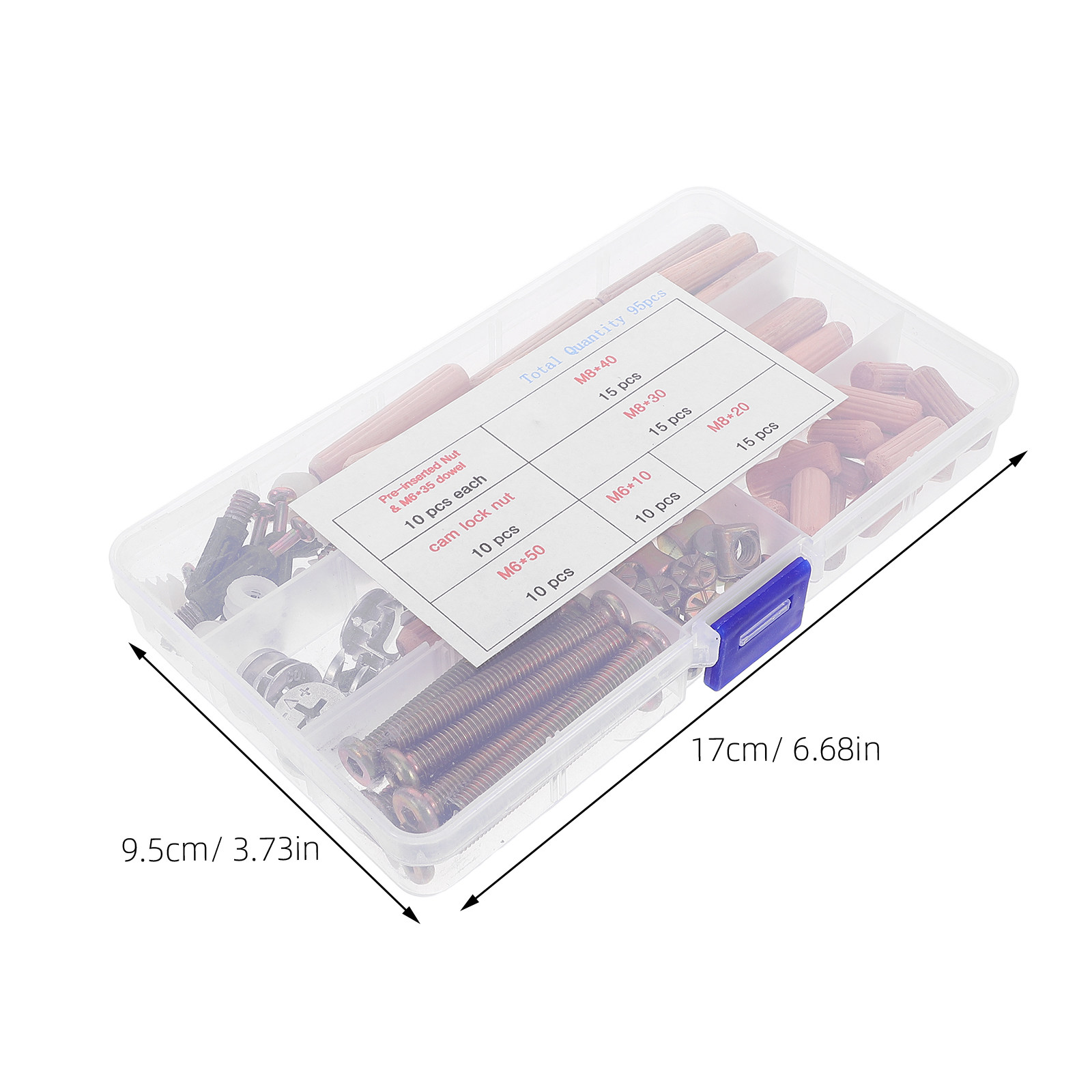 95Pcs Bunk Bed Hardware Connec - Furniture And Hardware 评论和价格