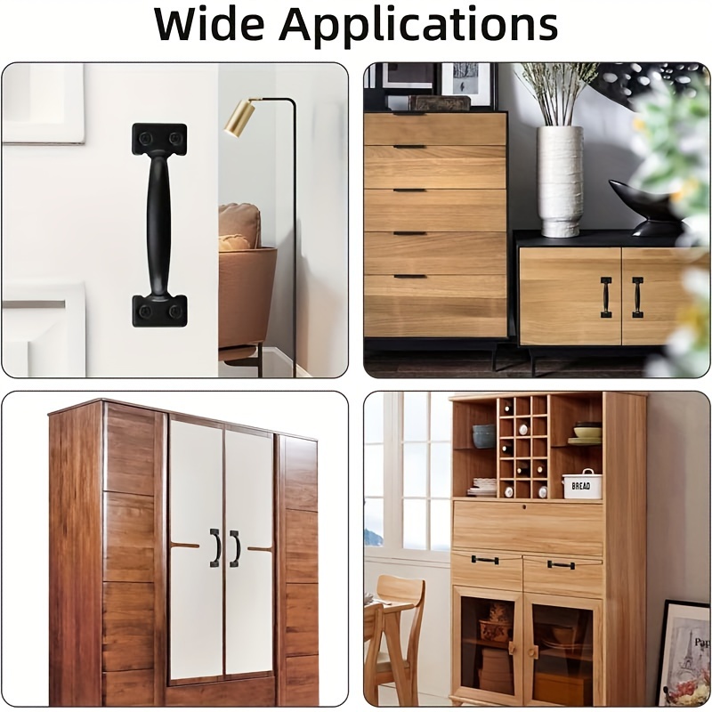 2Pcs DIY Furniture Iron Handle - Furniture Hardware Restoration 评论和价格