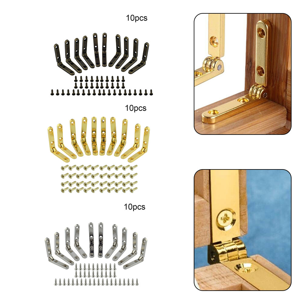10pcs Wooden Box Hinge Gift Je - Furniture Hardware And Fittings 评论和价格