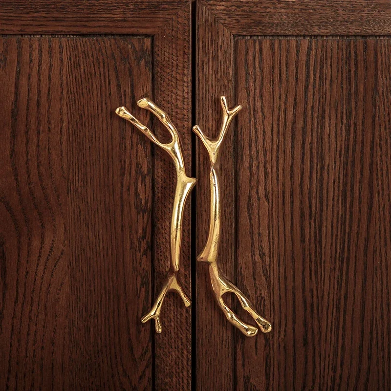 Luxury Brass Cabinet Door Hand - Vintage Furniture Hardware Pulls 评论和价格