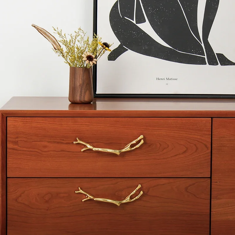 Luxury Brass Cabinet Door Hand - Vintage Furniture Hardware Pulls 评论和价格