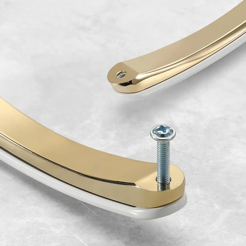 Modern Simple Zinc Alloy Cabin - Furniture Hardware Handles 评论和价格