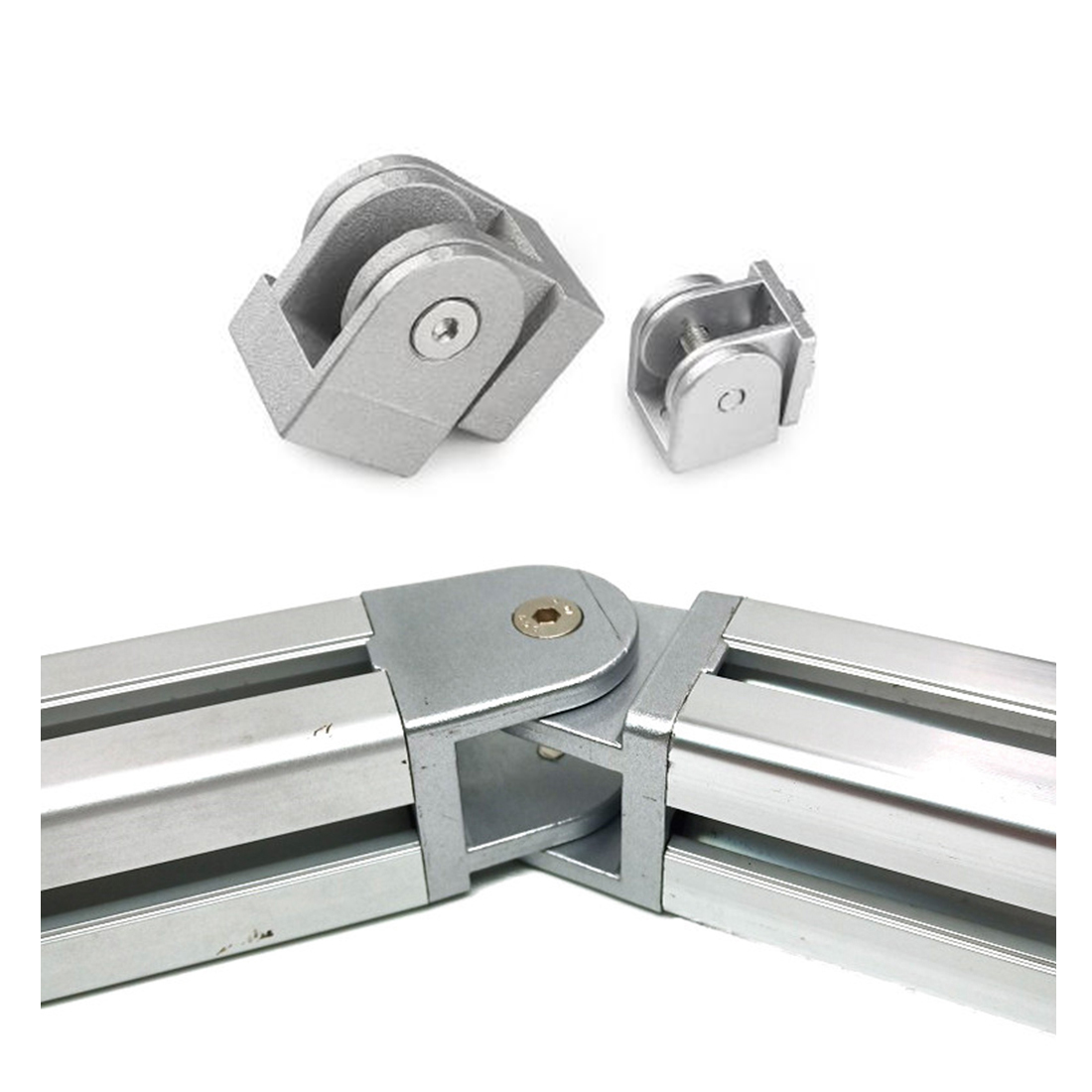 1pc 2020/3030/4040/4545 Zinc A - Joint Connector Bracket 评论和价格