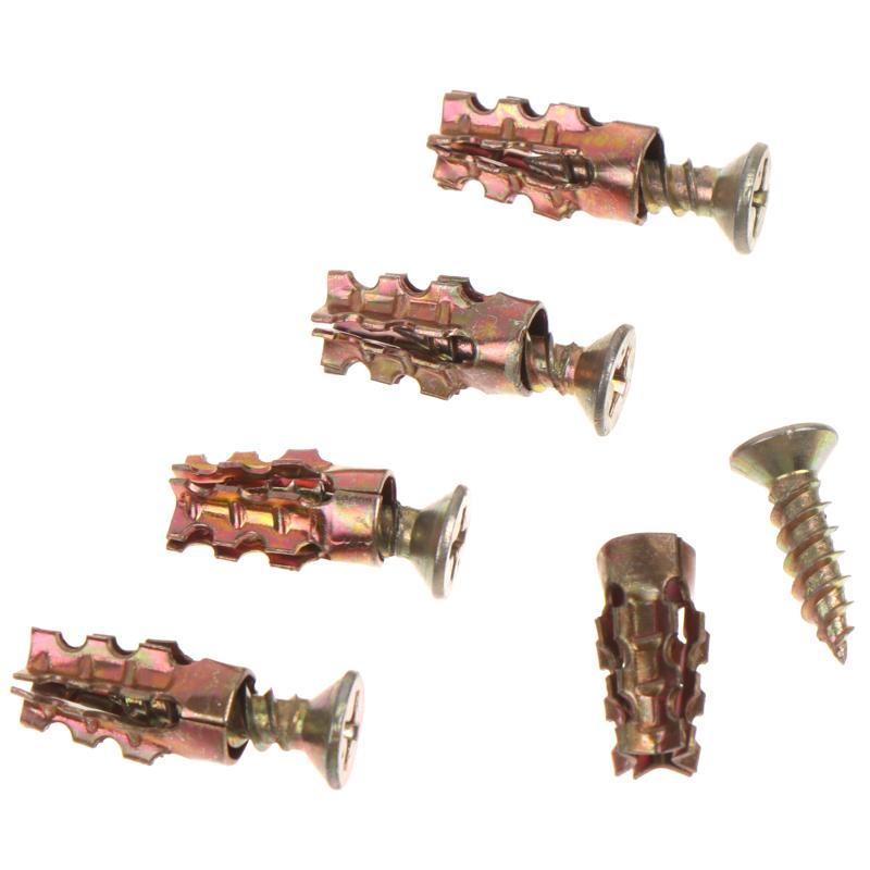 #30/50/100Pcs Short Expansion  - Furniture Hardware Fixing Screws 评论和价格